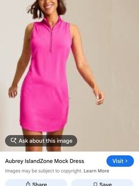 Tommy Bahama Pink Sleeveless Island Zone Mini Dress Bundle of 2 dresses